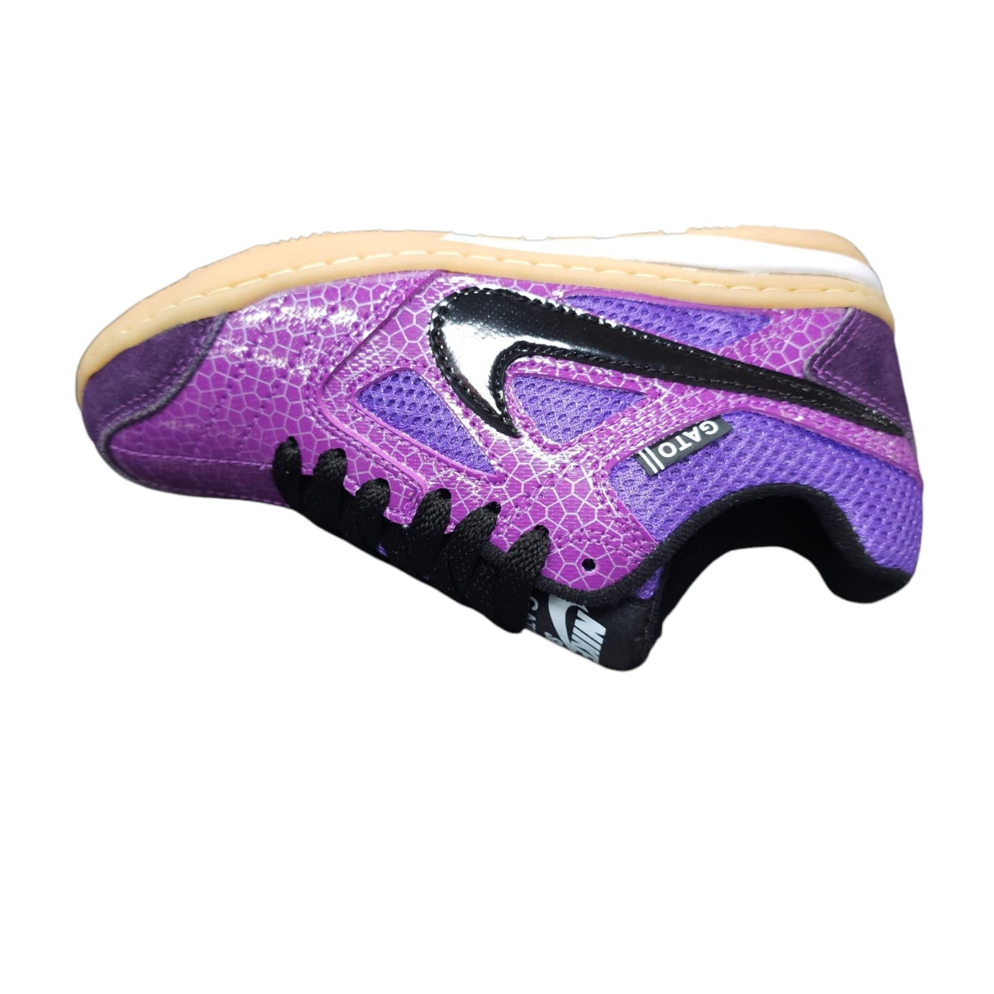 Tenis Futsal  Nike Street Gato Replica AA Para Todo Tipo De Cancha Lila