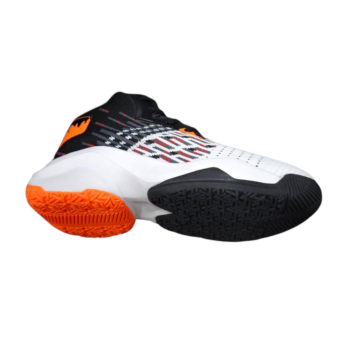 Tenis En Bota Importados  Basketball White Orange