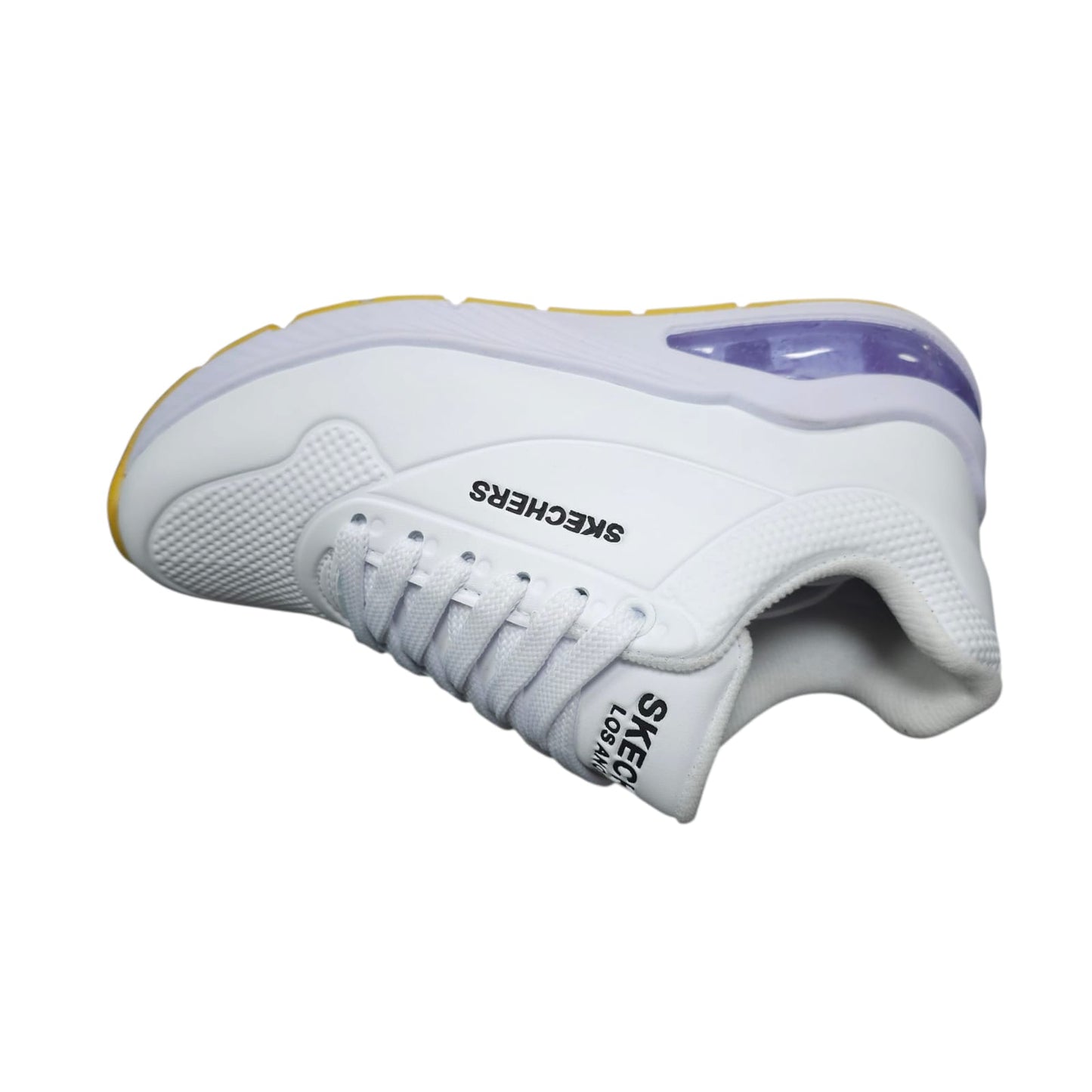 Tenis Skechers  Lifestyle Replica AA Material Límpiale White