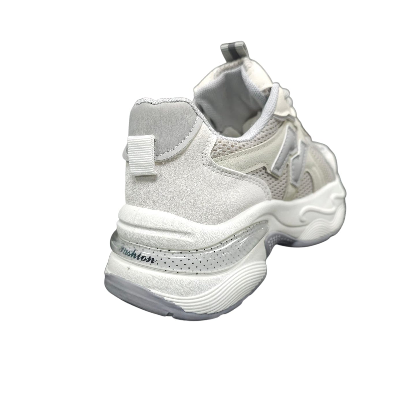 Plataforma Suela Alta Moda 2025 New Colección Fashion White Grey