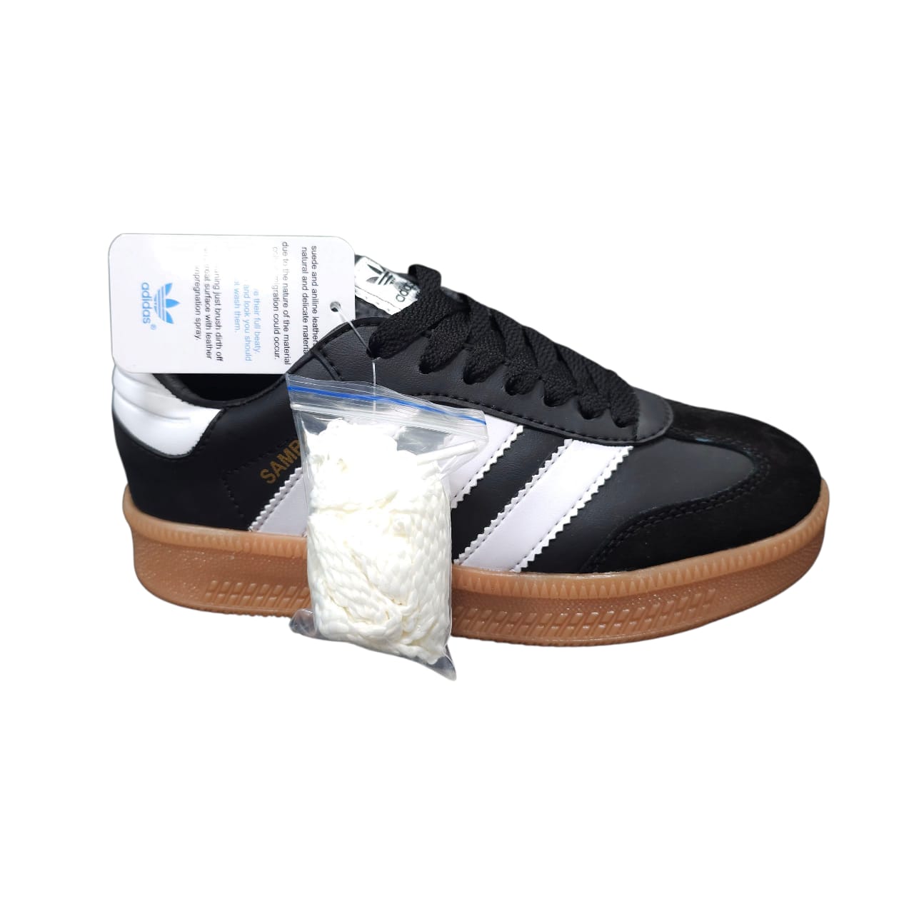 Tenis Adidas Samba Black Suela Alta Replica AA