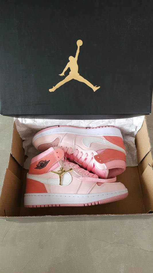 Tenis Nike Jordan Retro 1 Replica AAA Edition Camaleon ROSA