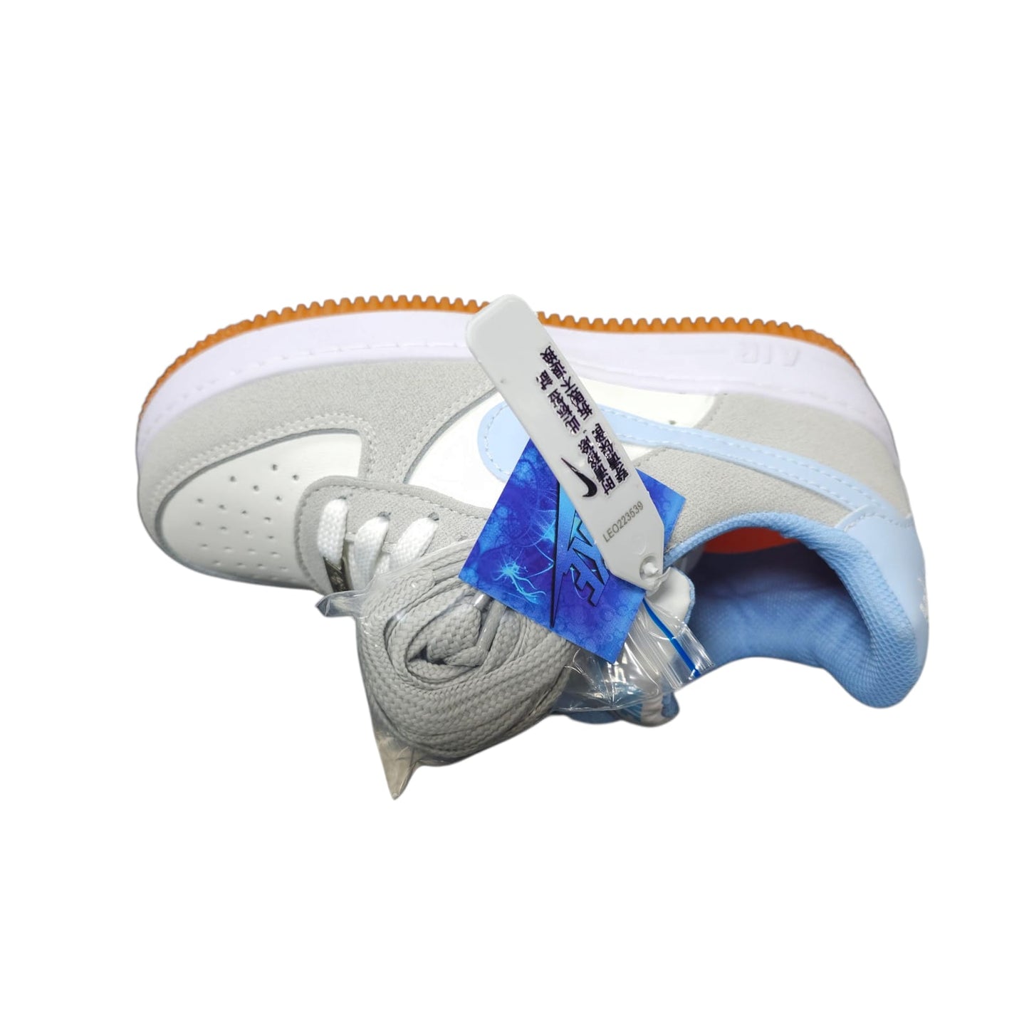 Tenis Nike Air Force For One R-eplica 2-A Classic Grey Blue