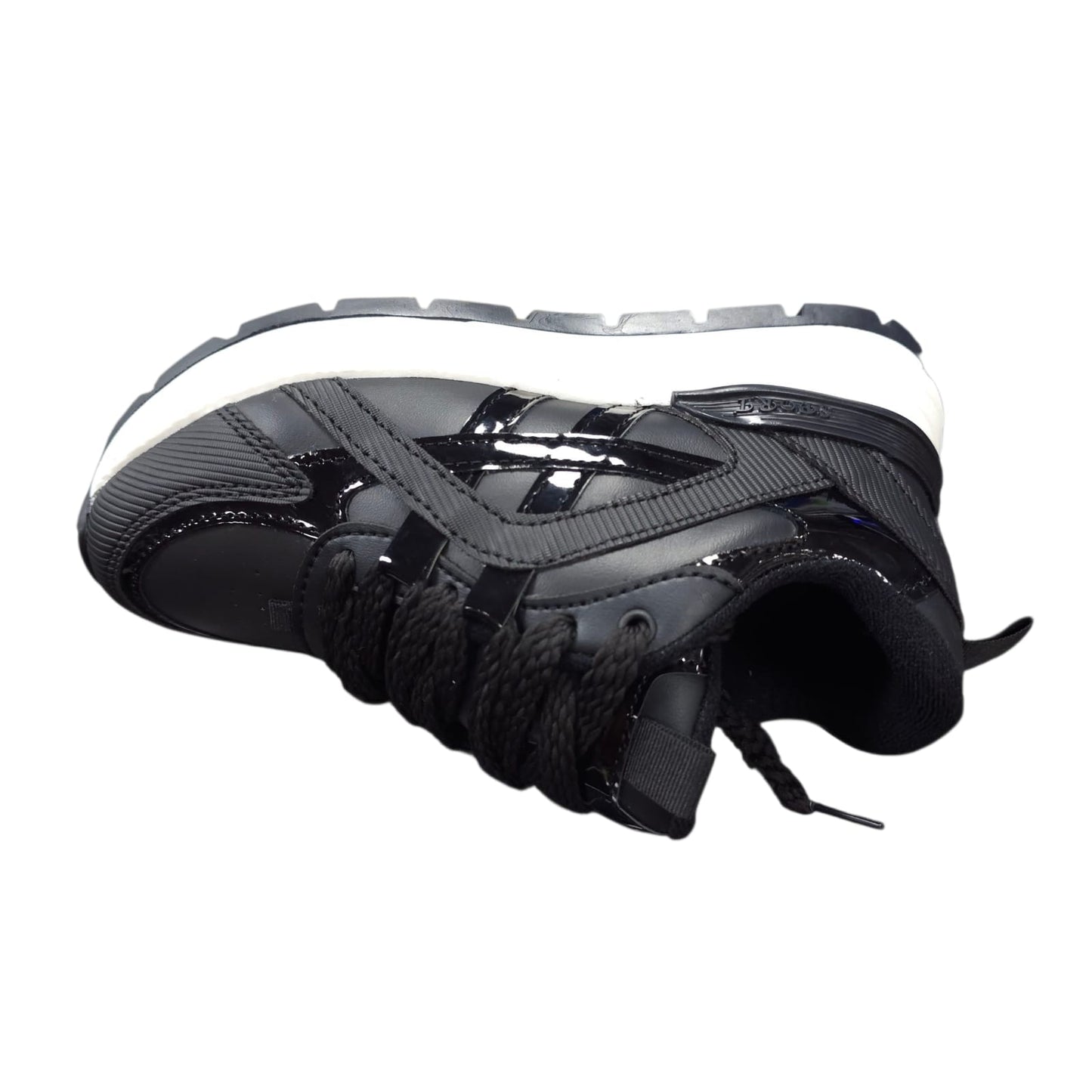 Tenis En Plataforma Nacionales Nueva Colección Black White