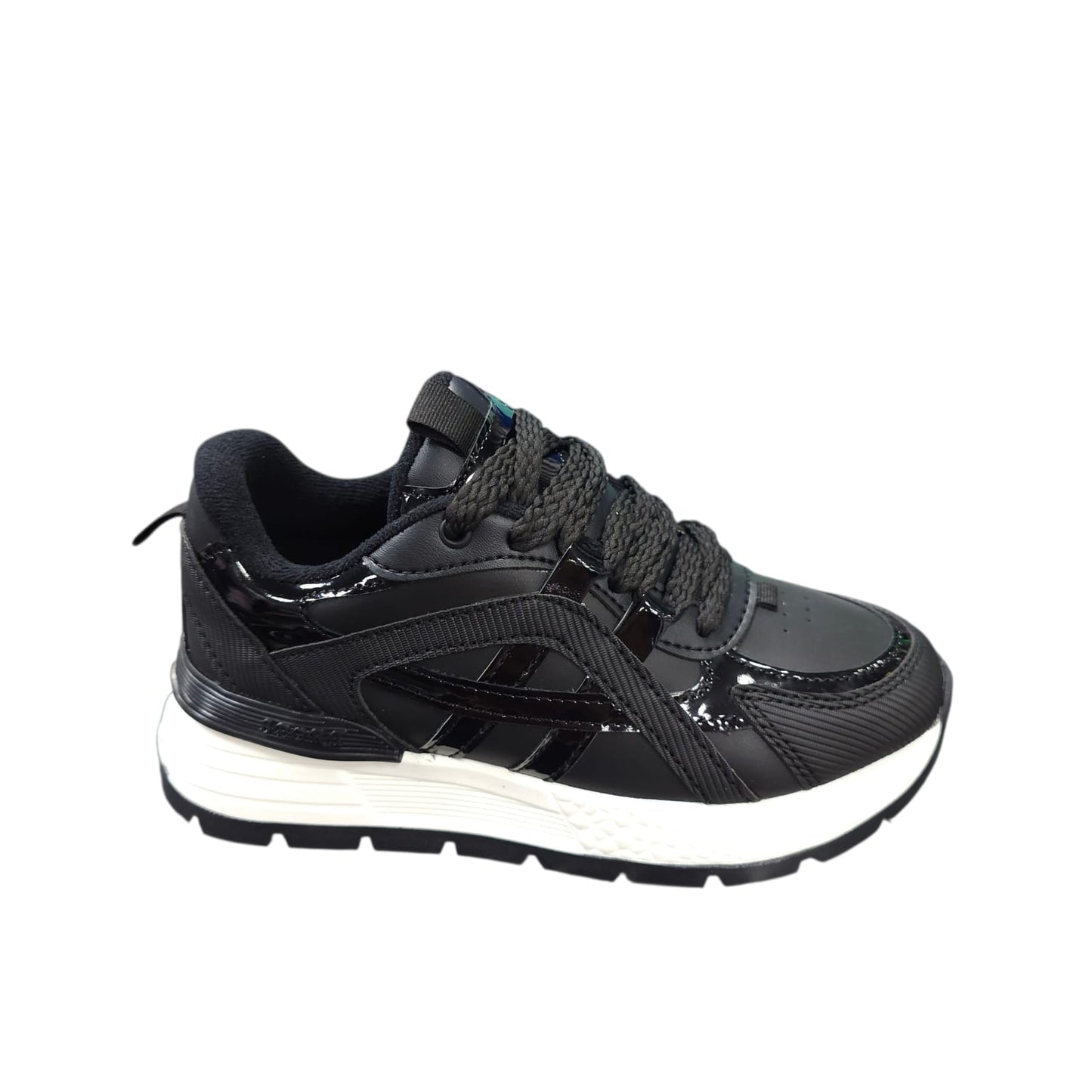 Tenis En Plataforma Nacionales Nueva Colección Black White
