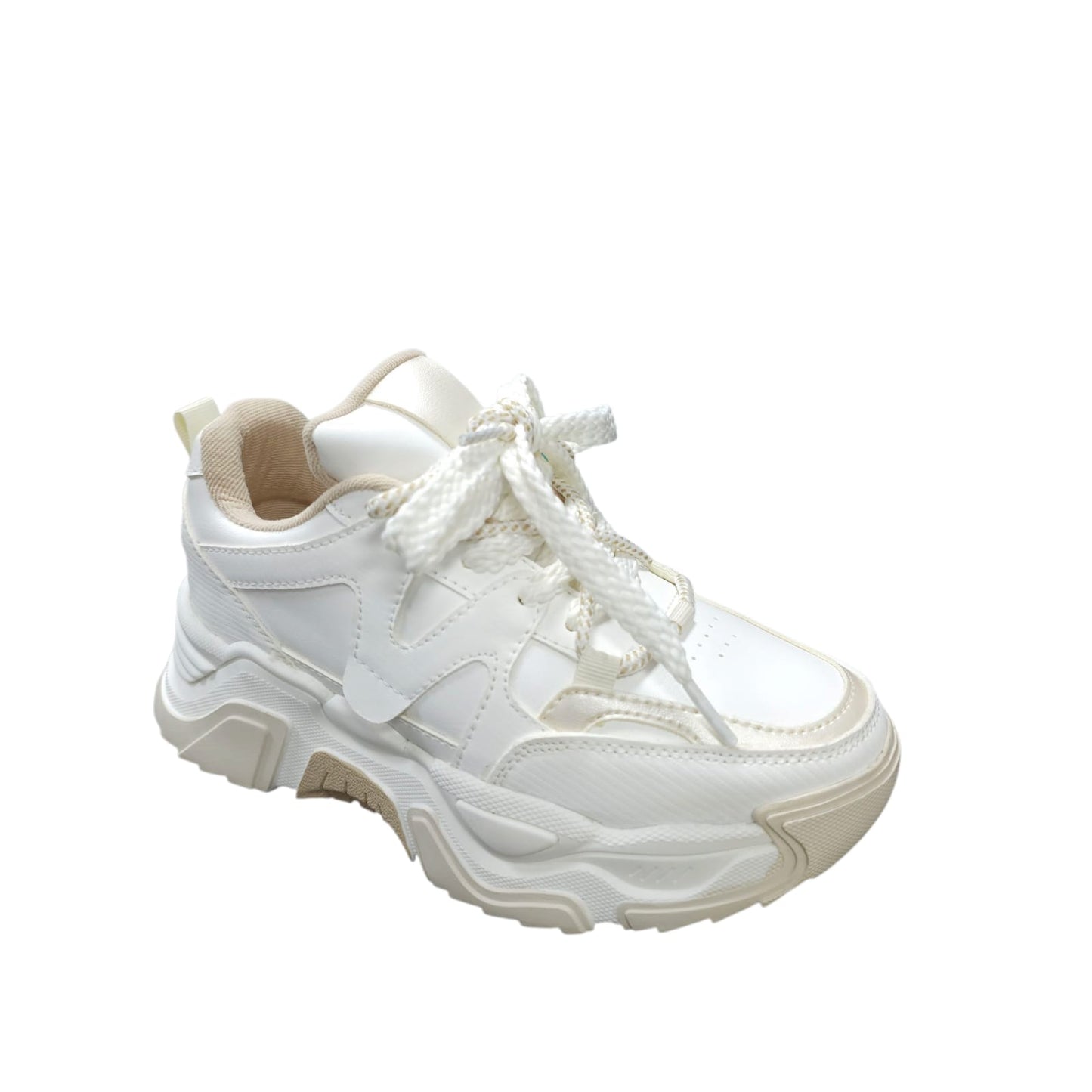 Tenis En Plataforma Nacionales Nueva Colección Beige