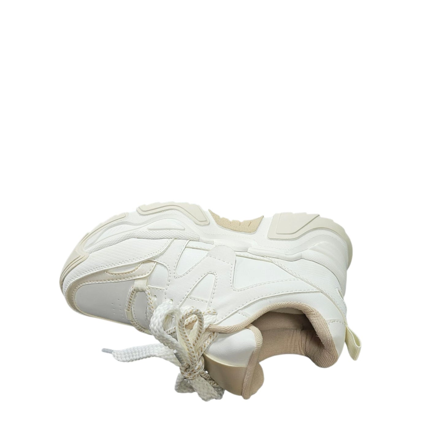 Tenis En Plataforma Nacionales Nueva Colección Beige