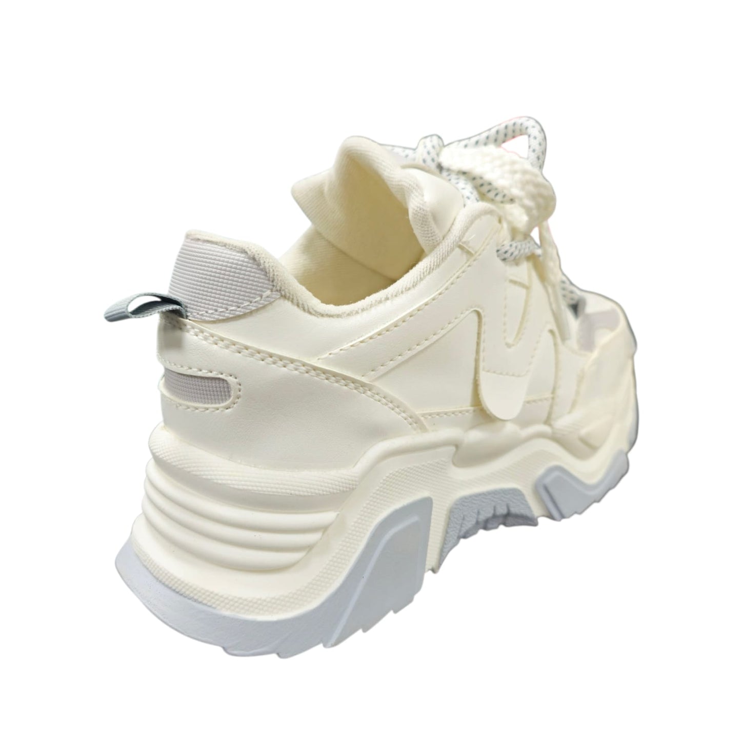 Tenis En Plataforma Nacionales Nueva Colección Beige Grey