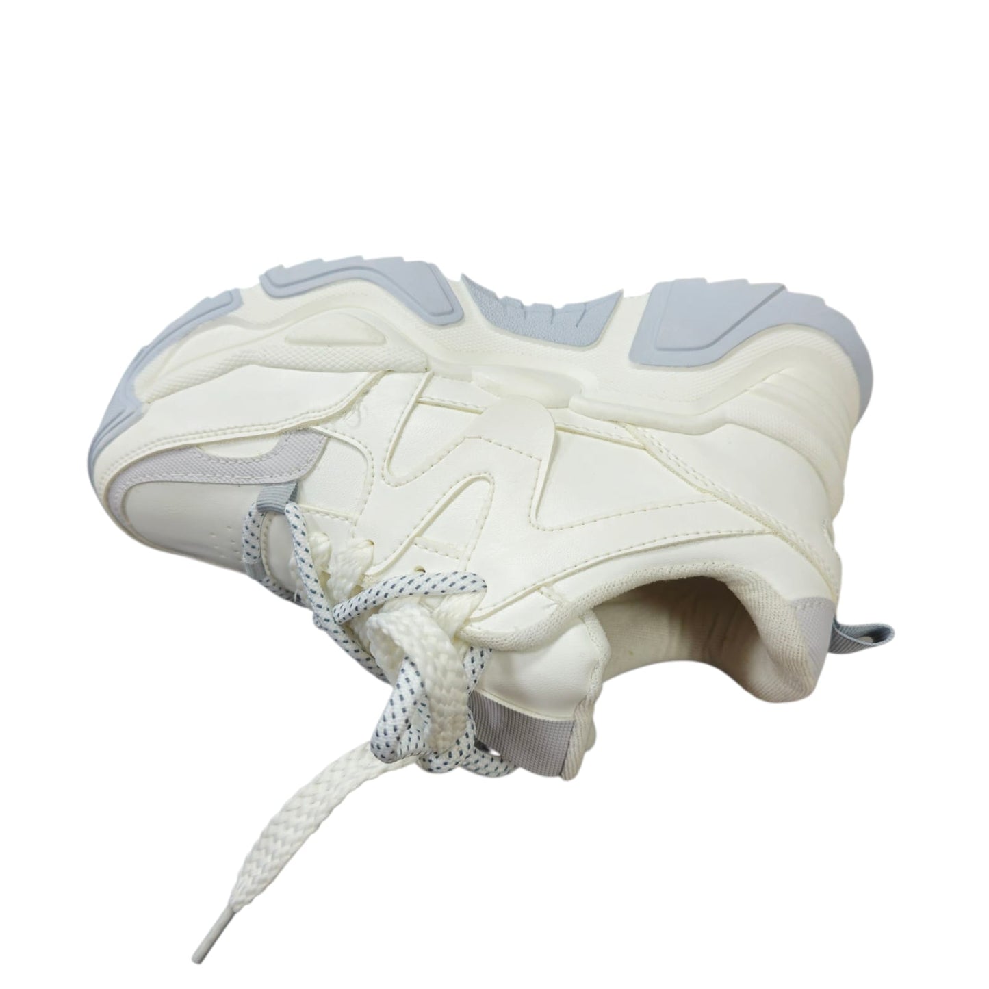 Tenis En Plataforma Nacionales Nueva Colección Beige Grey