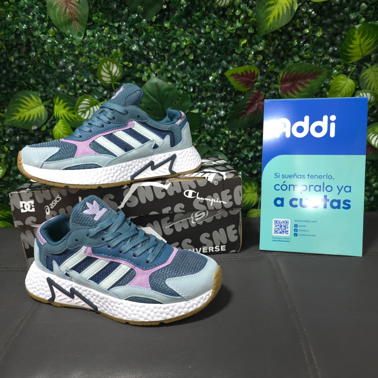 Tenis Importados Adidas Tresch Run Blue
