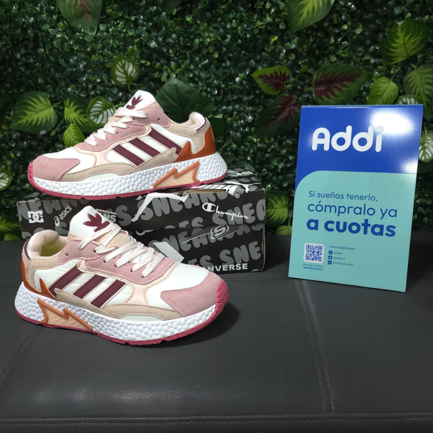 Tenis Importados Adidas Tresch Run Pink