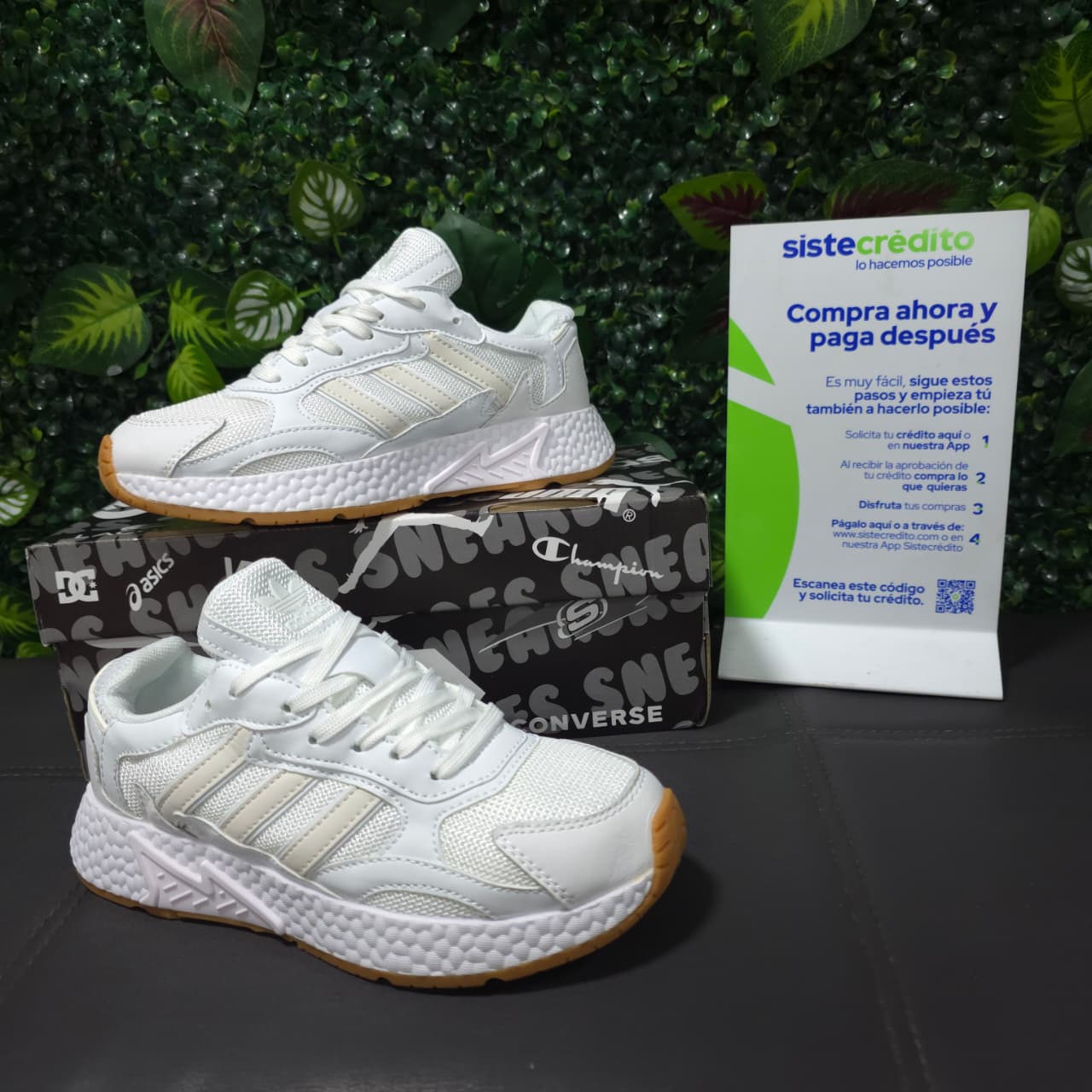 Tenis Importados Adidas Tresch Run White AAA