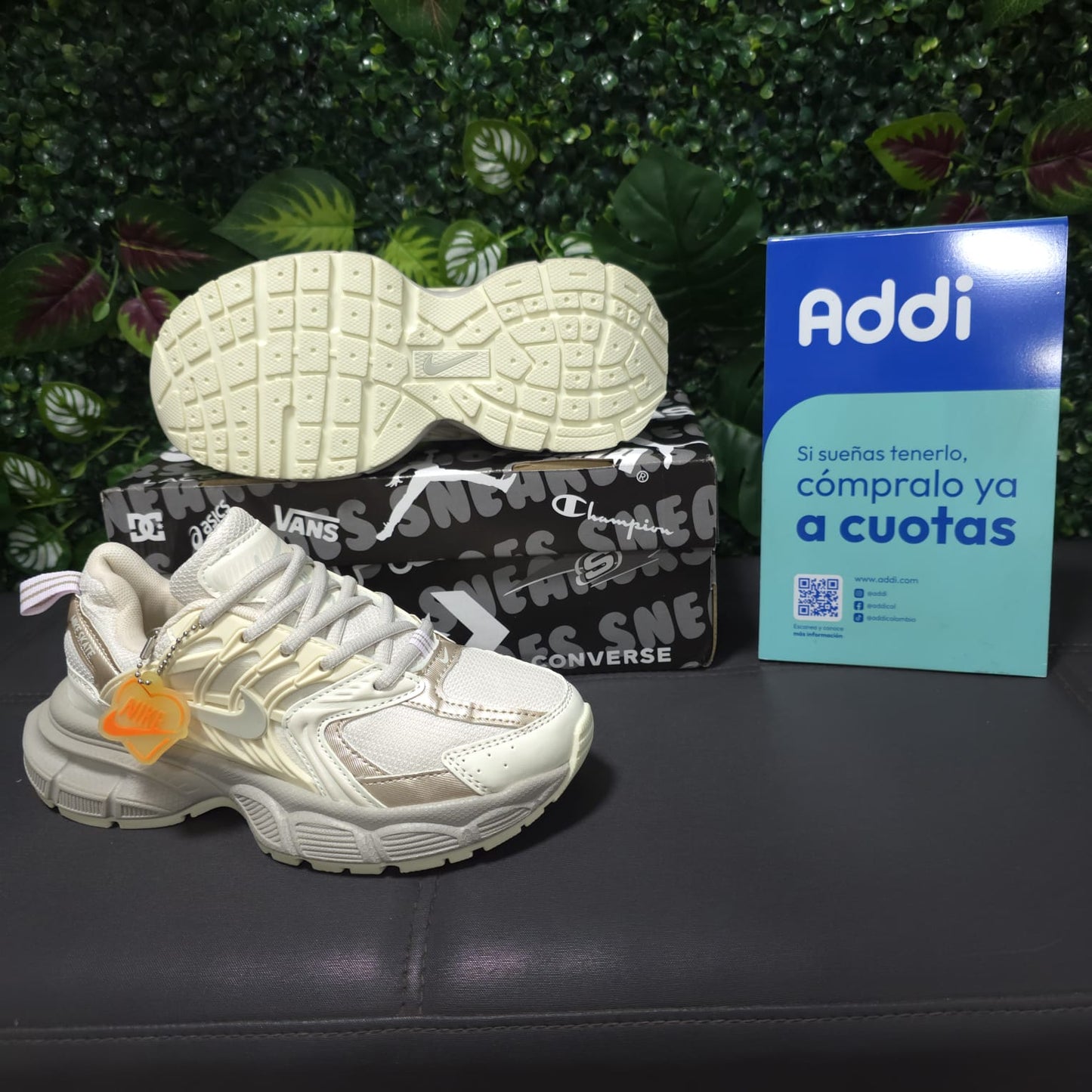 Tenis Nike Skate AAA Importados Beige
