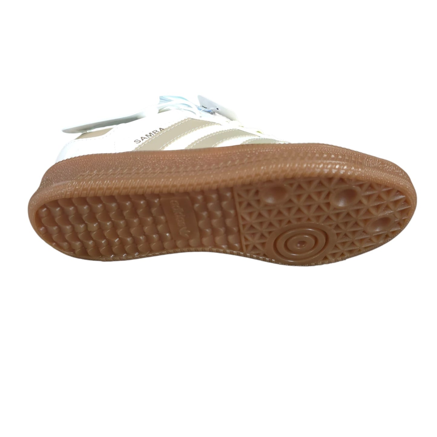 Tenis Adidas Samba White Suela Alta Replica AAA Beige