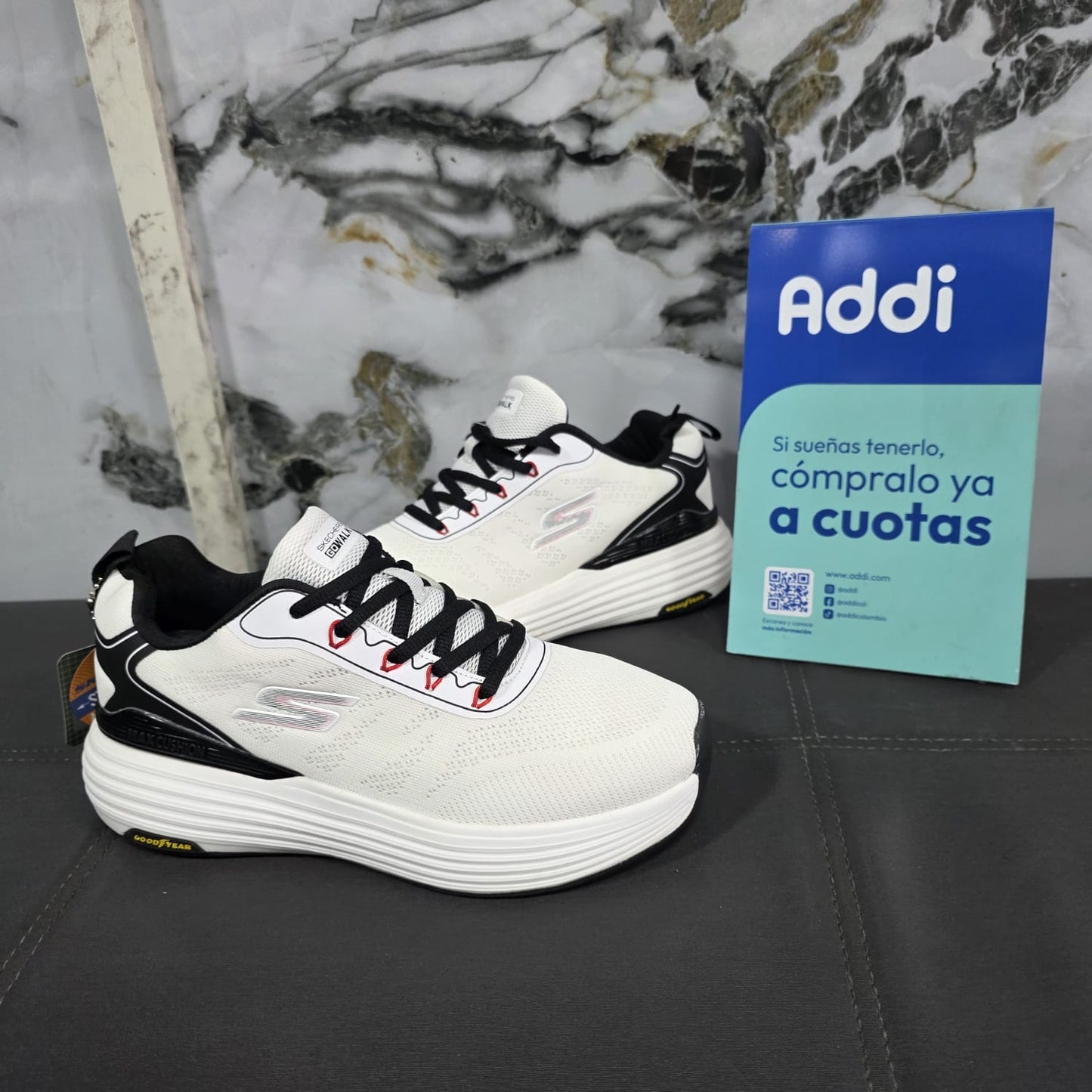 Tenis Skeacher Max AAA Importados  White
