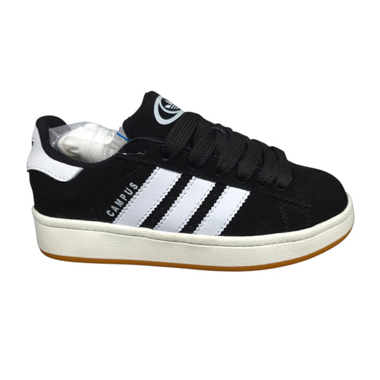 Tenis Adidas Campus Negro Carnaza Replica AA