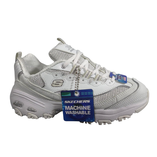 Tenis Importados Skechers Mujer D'Lites Hiker Replica AAA White