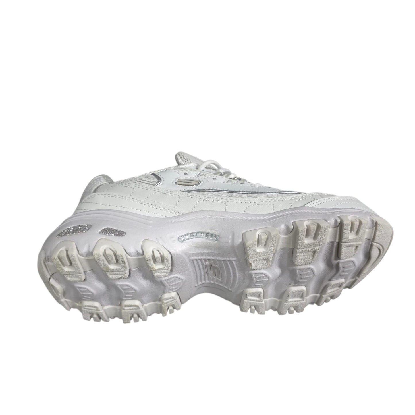 Tenis Importados Skechers Mujer D'Lites Hiker Replica AAA White