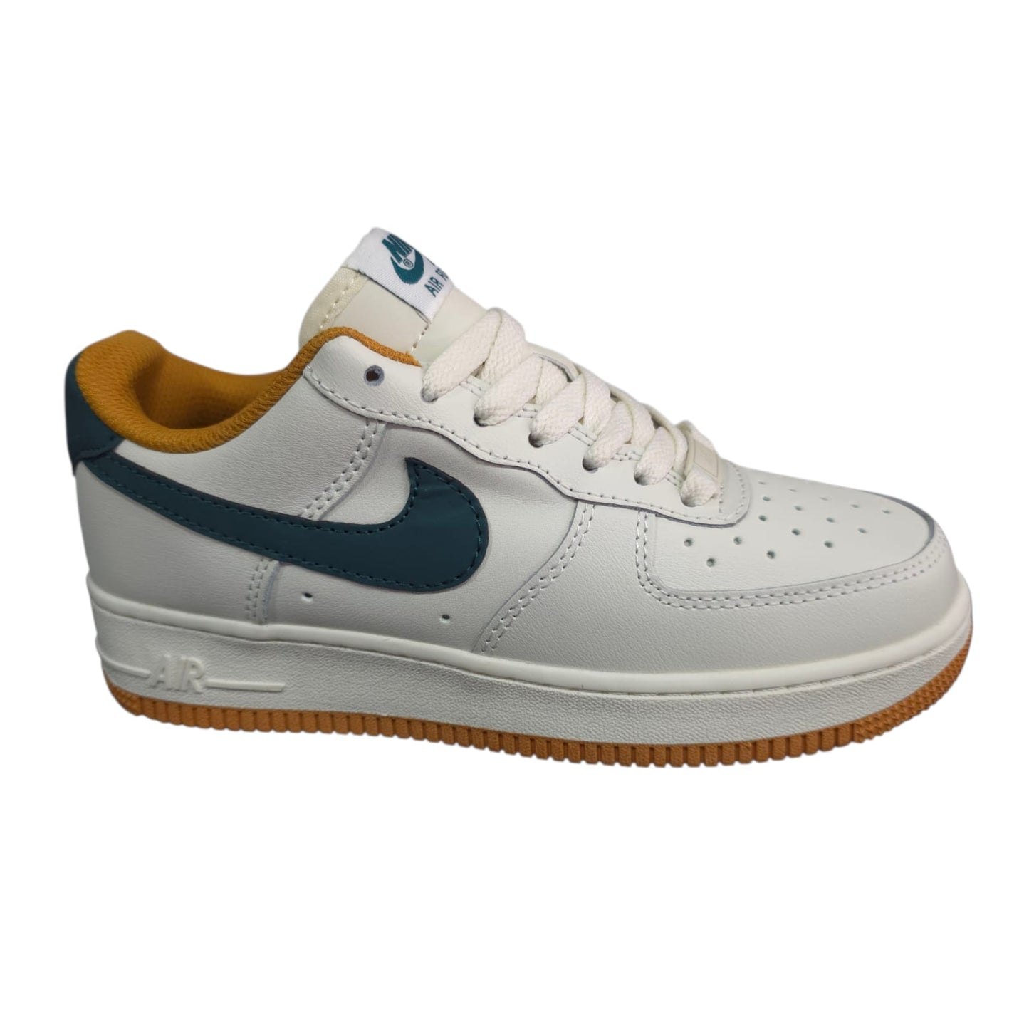 Tenis Importados Nike Air Force 1 Beige Green Replica AAA