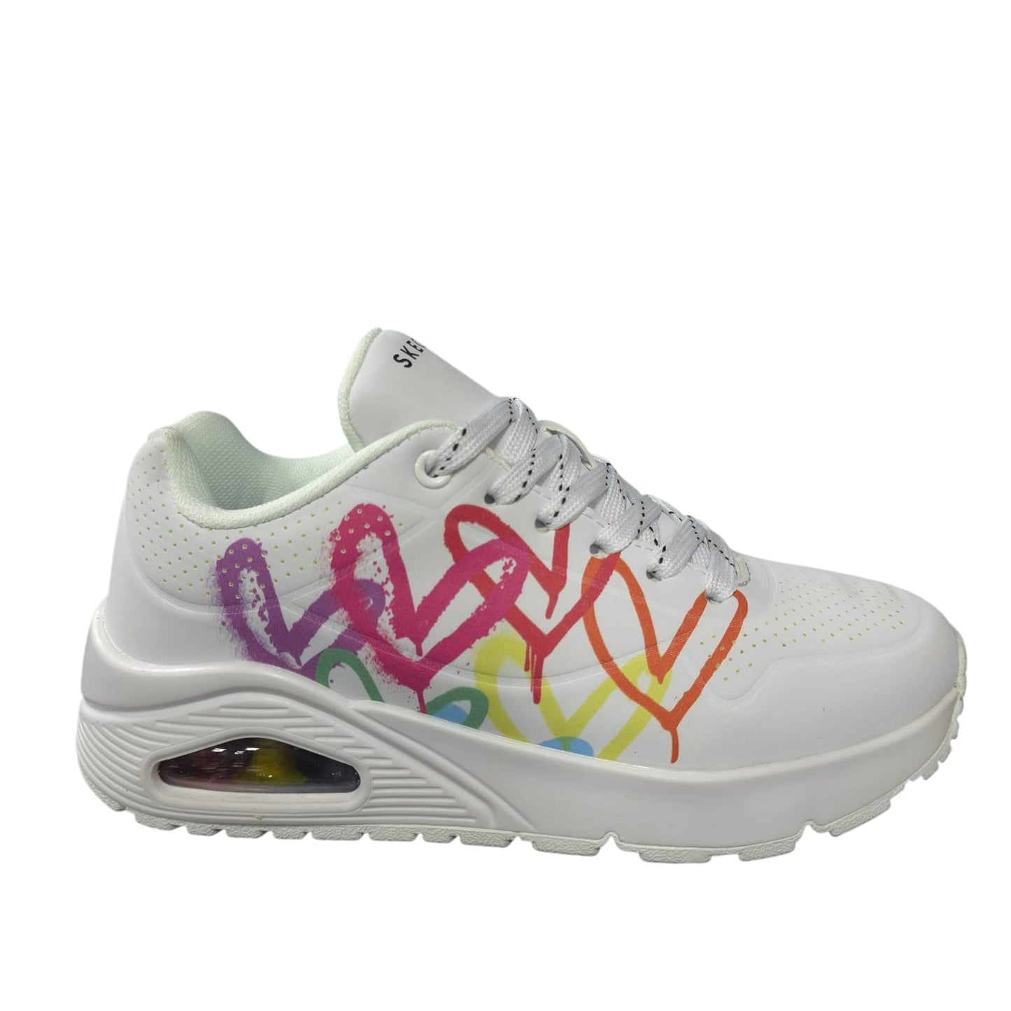 Tenis Skeachers Lifestyle Importados Replica AAA Edicion Corazones