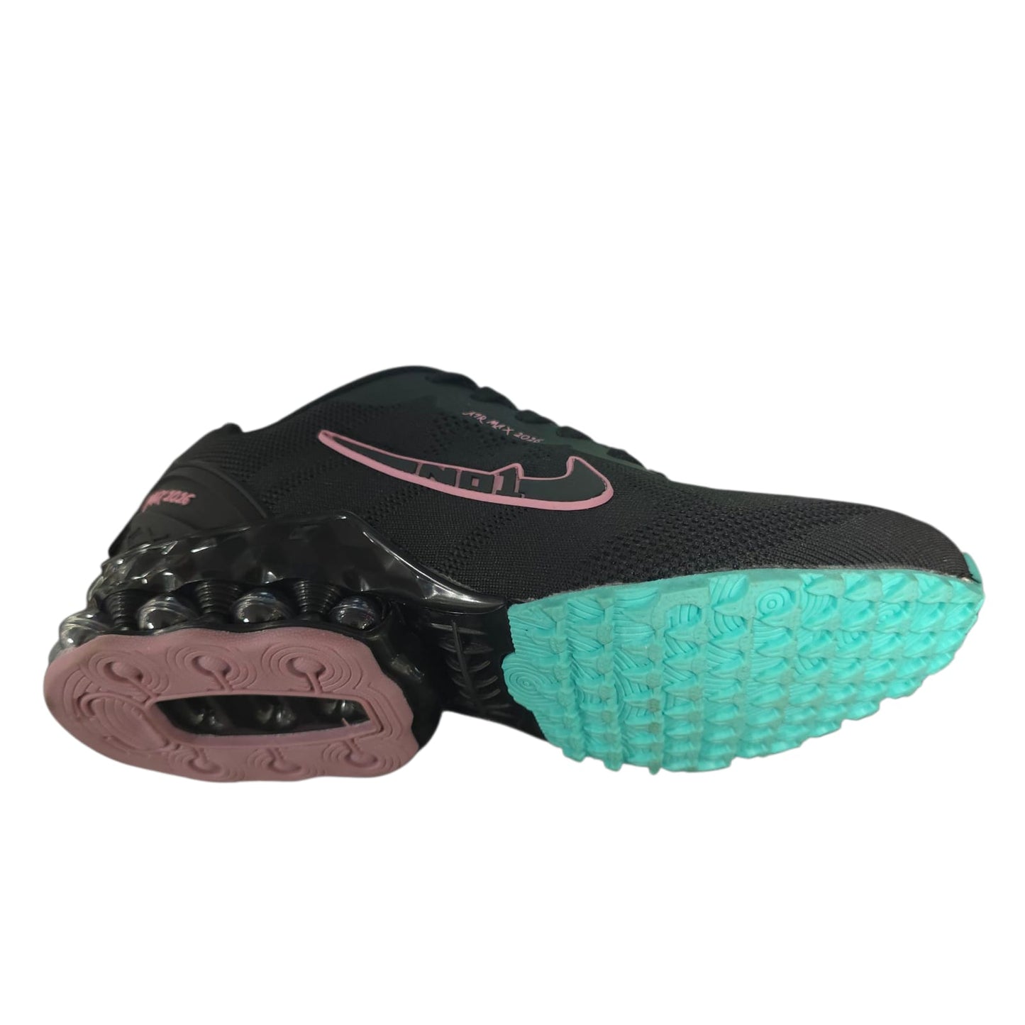 Tenis Importados Suela Tornillo Black Pink