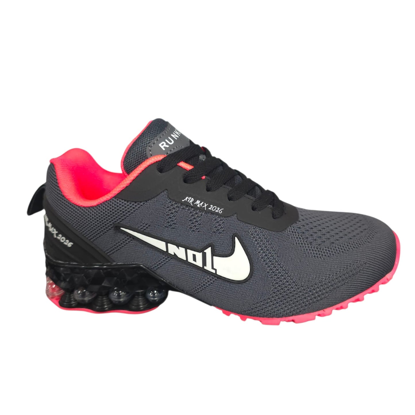 Tenis Importados Suela Tornillo Grey Pink