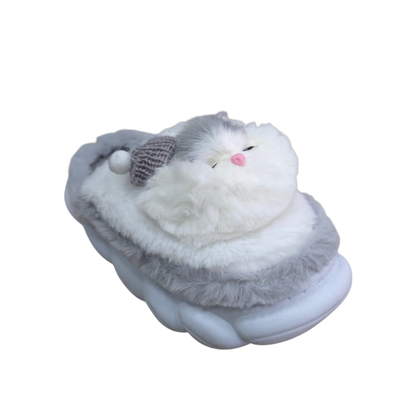 Pantuflas Babuchas Acolchadas Gato