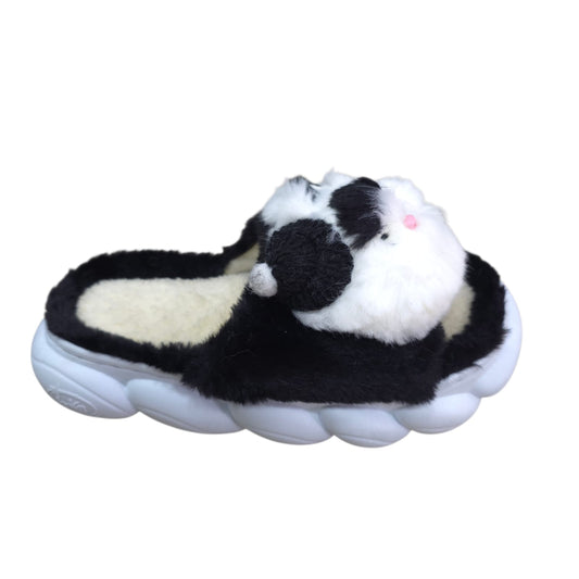 Pantuflas Babuchas Acolchadas Gato Estilo sandalia