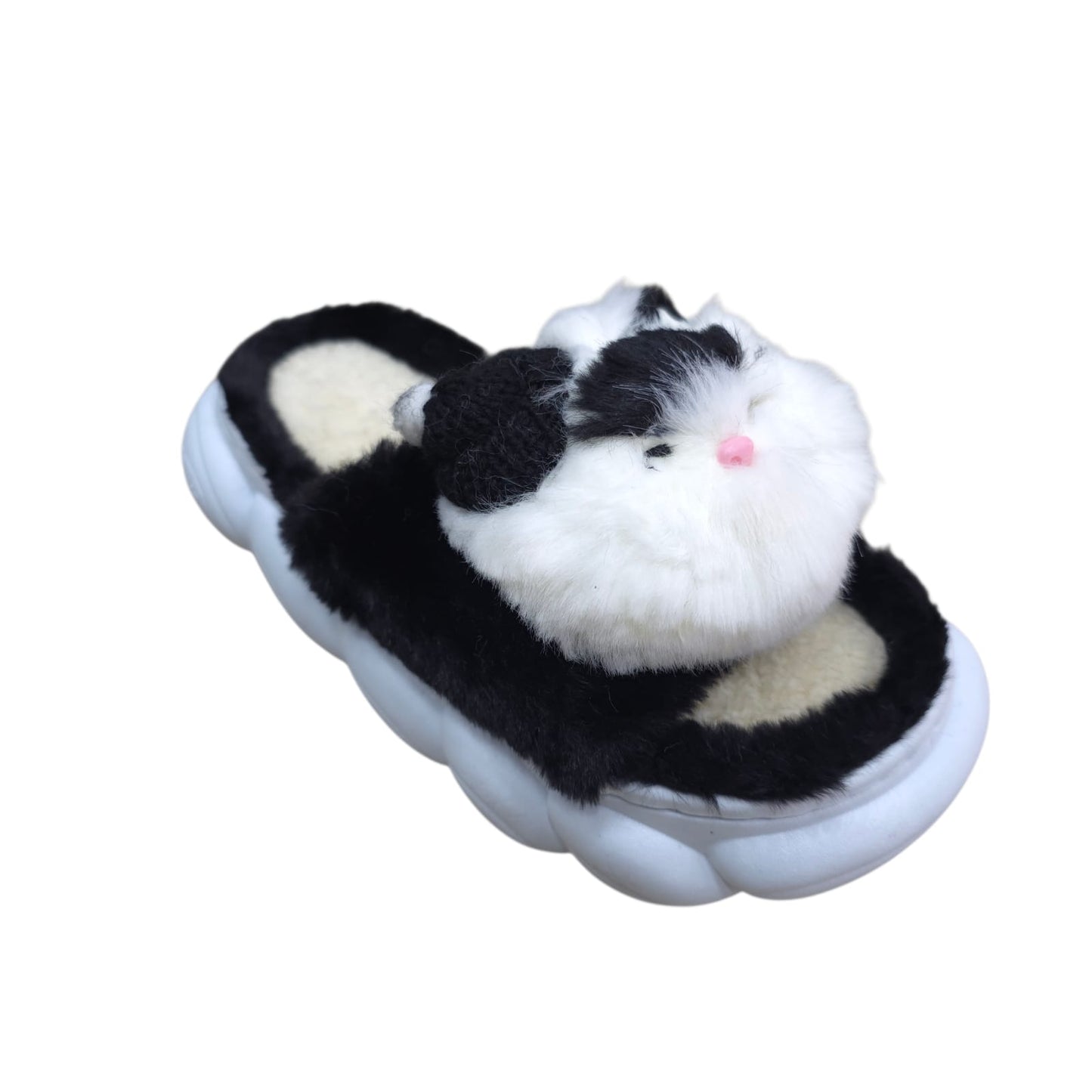 Pantuflas Babuchas Acolchadas Gato Estilo sandalia