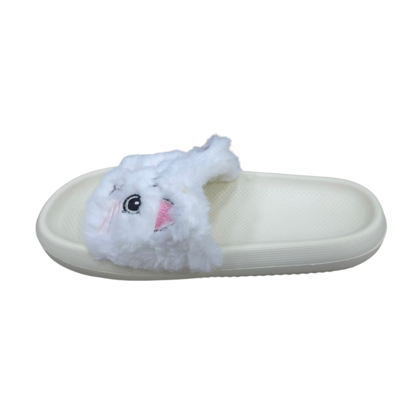 Chanclas Con Peluche Estilo Gato Ultrasuaves