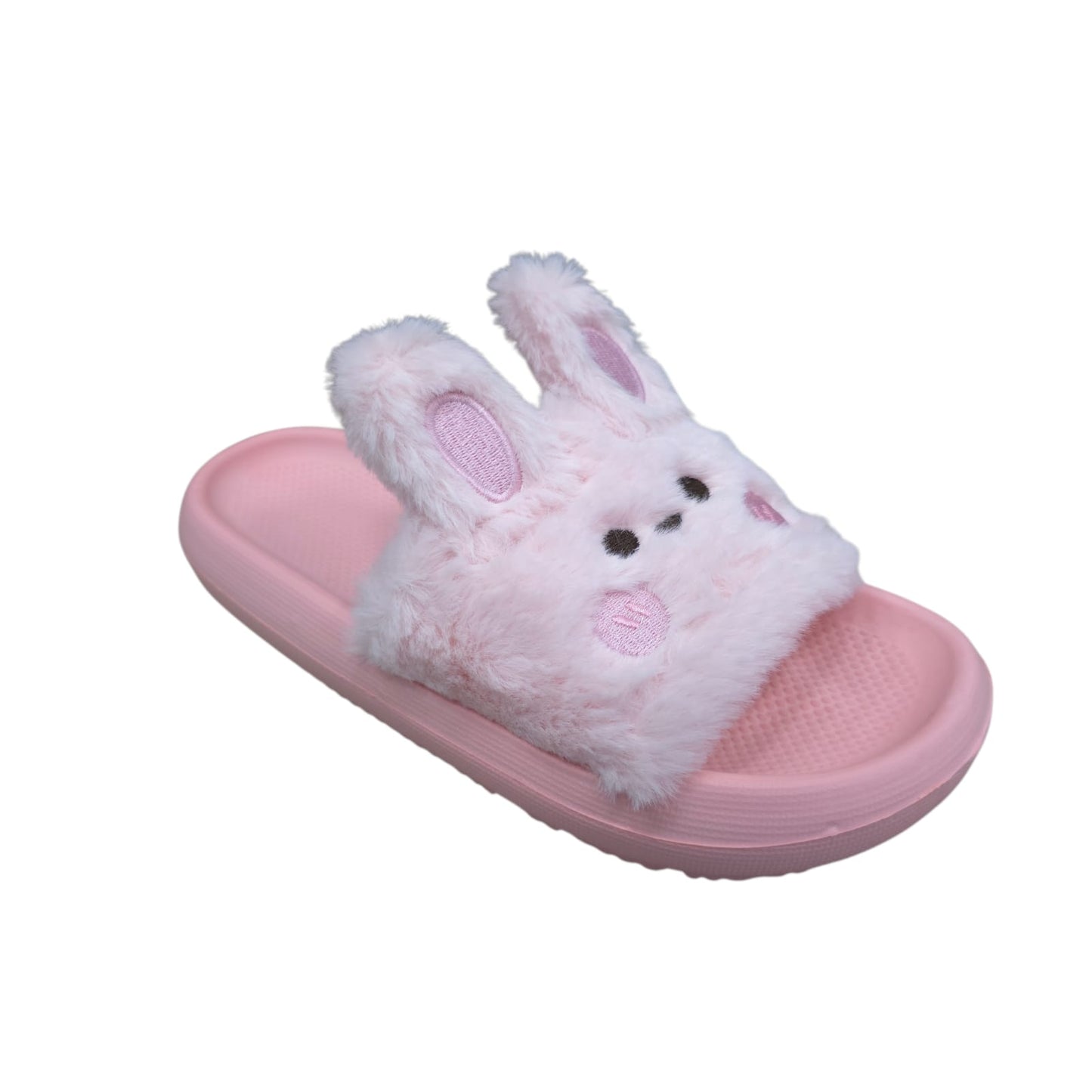 Chanclas Con Peluche Estilo Conejo Ultrasuaves