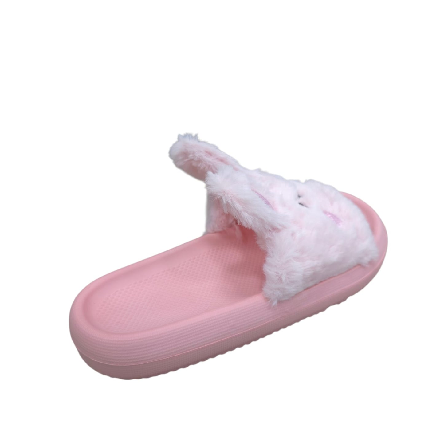 Chanclas Con Peluche Estilo Conejo Ultrasuaves