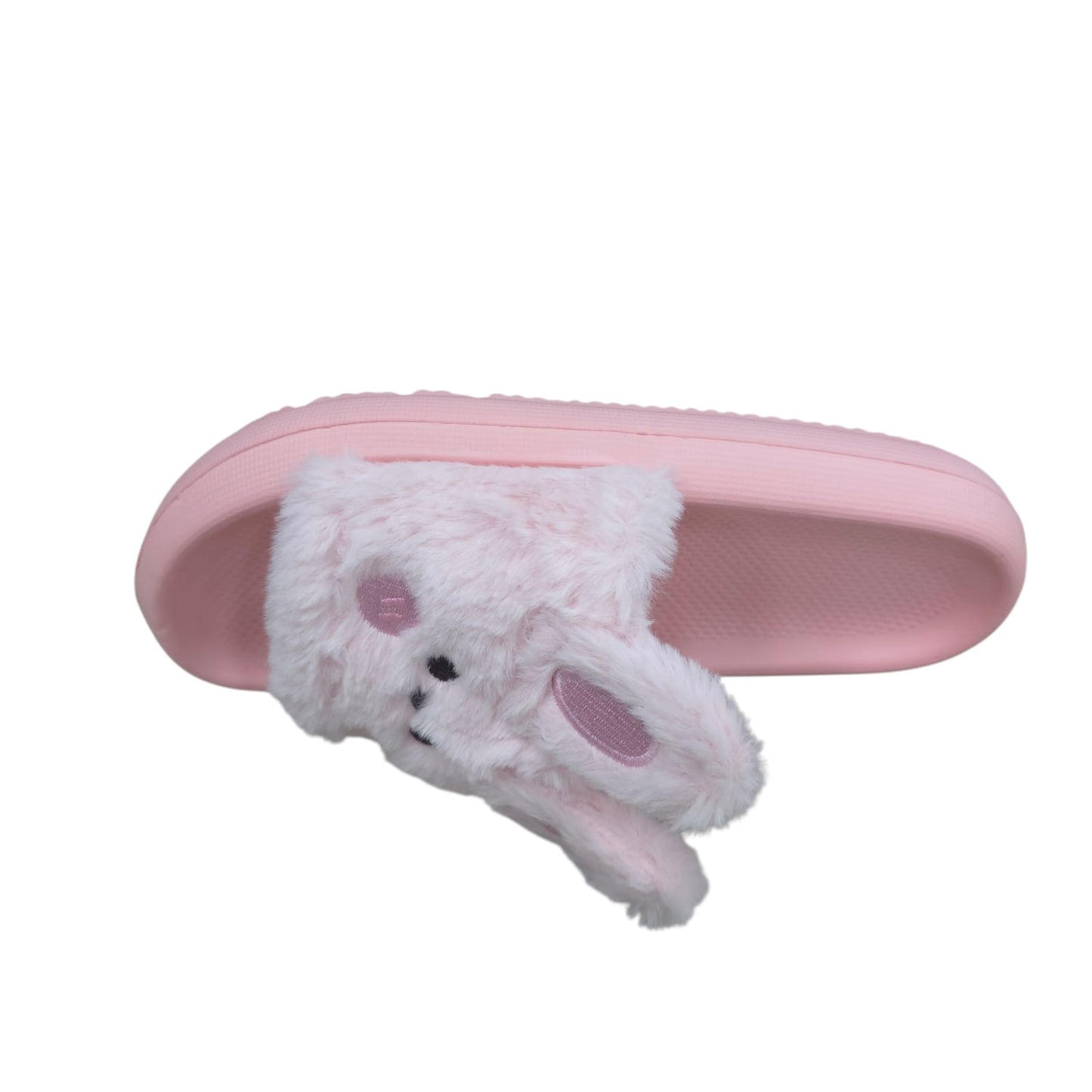 Chanclas Con Peluche Estilo Conejo Ultrasuaves
