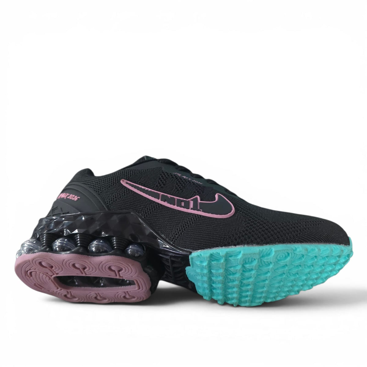 Tenis Importados Suela Tornillo Black Pink
