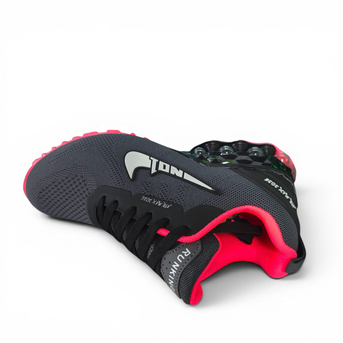 Tenis Importados Suela Tornillo Grey Pink
