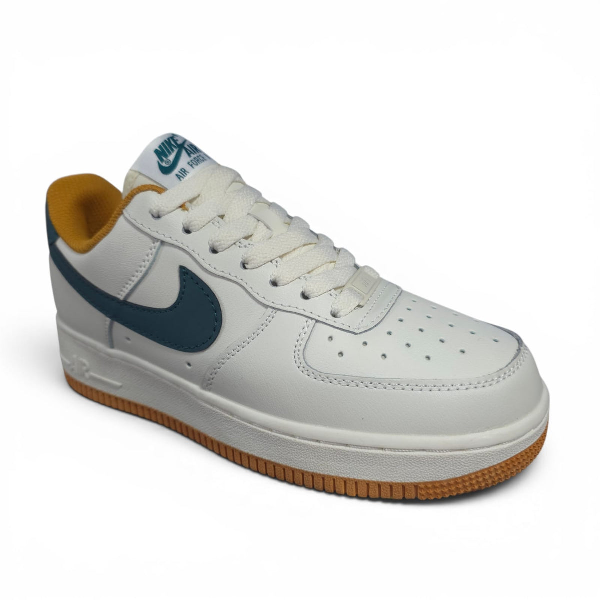 Tenis Importados Nike Air Force 1 Beige Green Replica AAA