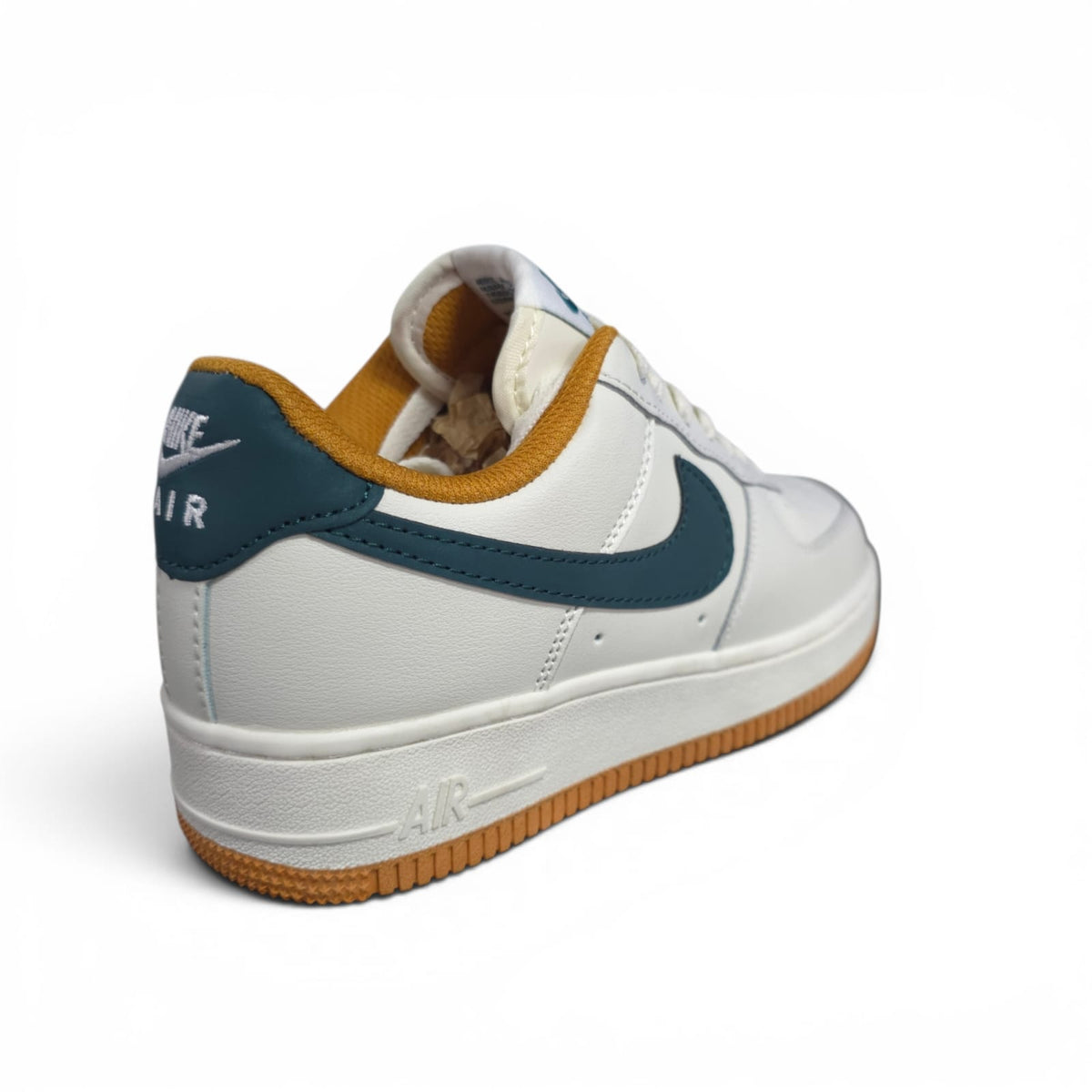 Tenis Importados Nike Air Force 1 Beige Green Replica AAA