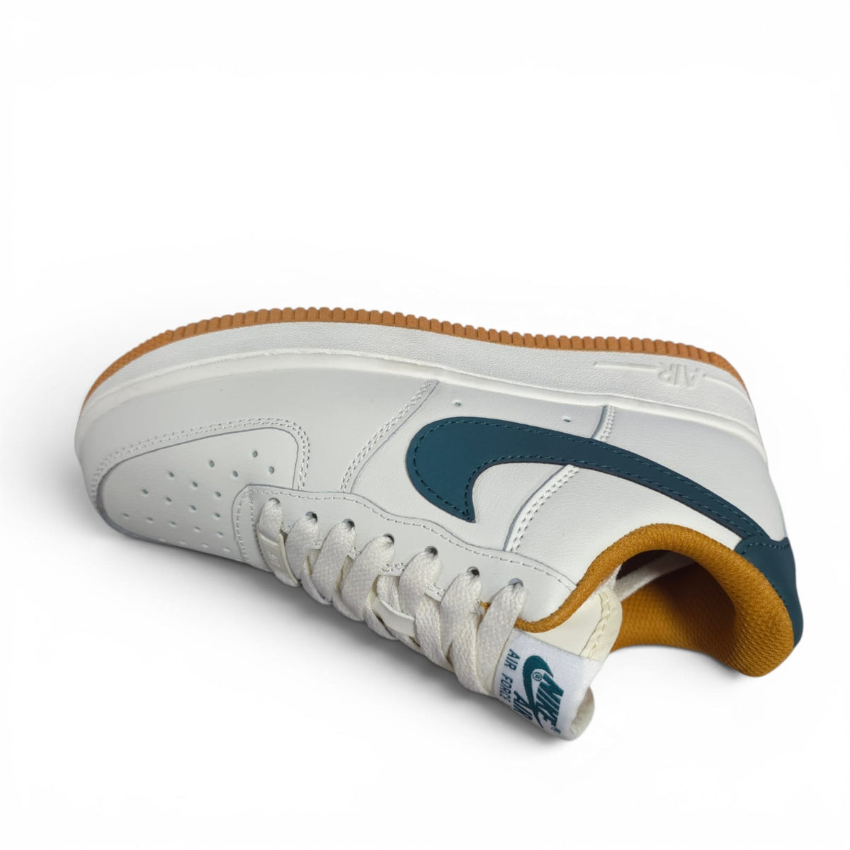 Tenis Importados Nike Air Force 1 Beige Green Replica AAA
