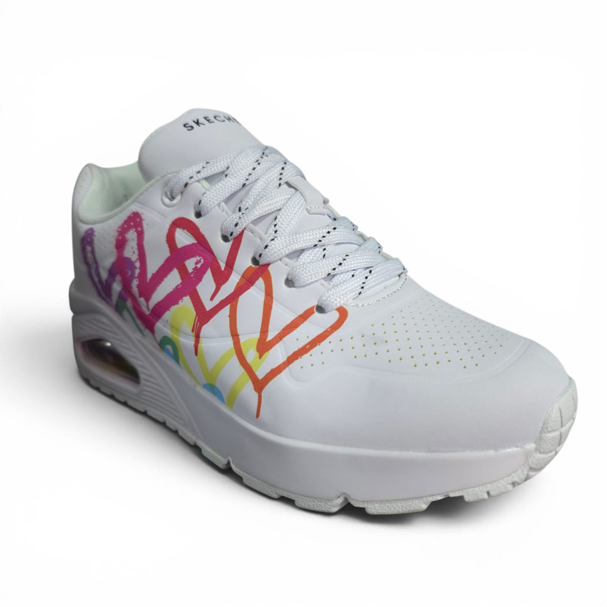 Tenis Skeachers Lifestyle Importados Replica AAA Edicion Corazones