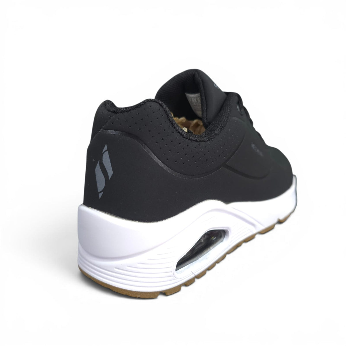 Tenis Skeachers Lifestyle Importados Replica AAA Black White