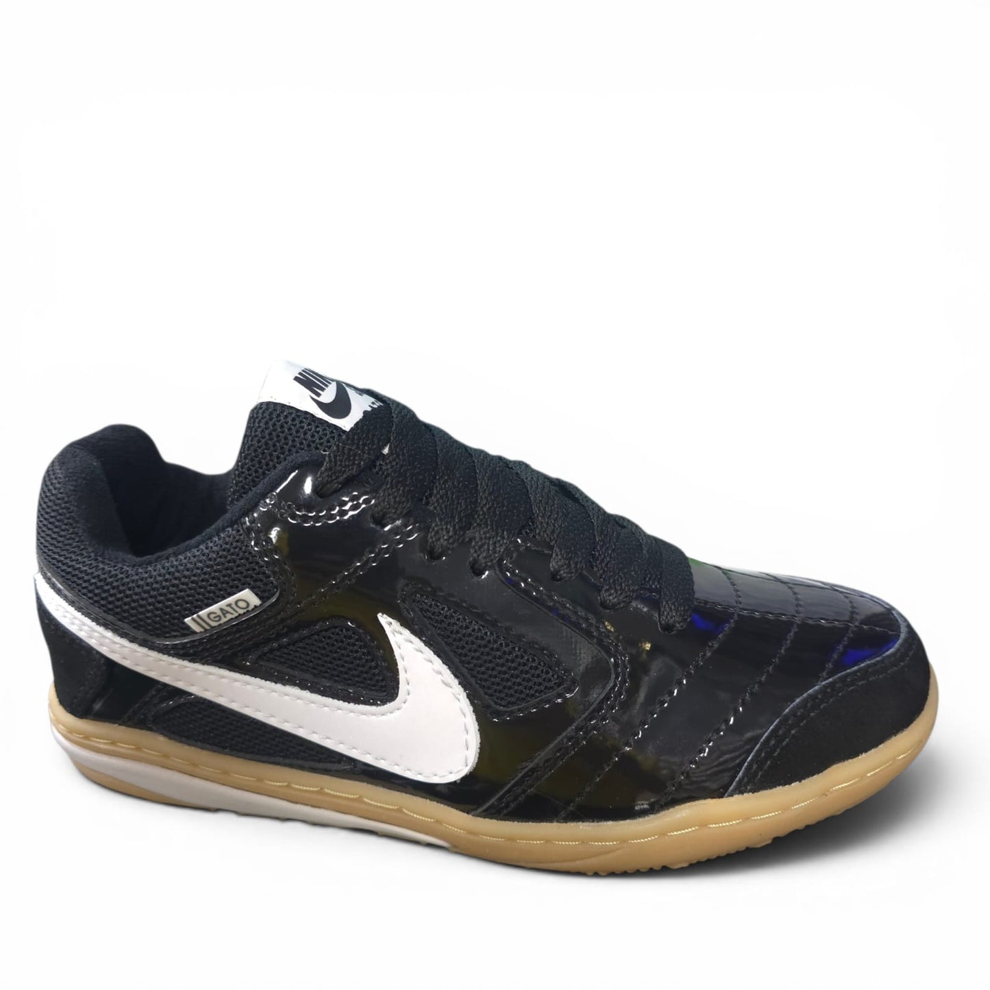Tenis Futsal  Nike Street Gato Replica AA Para Todo Tipo De Cancha Black