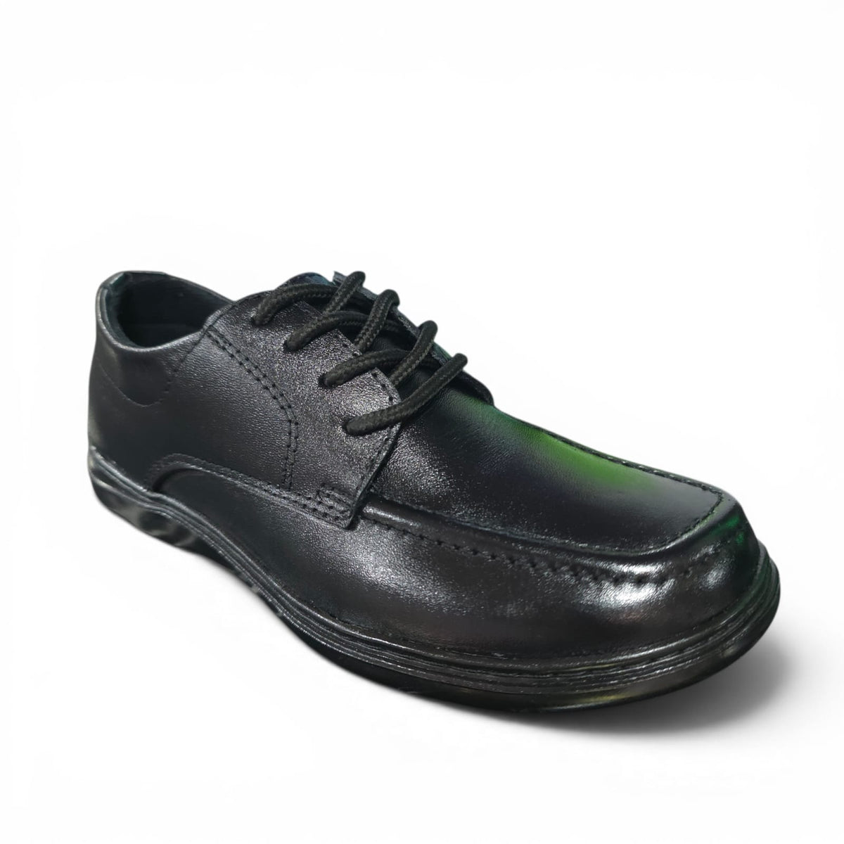 Zapatos Colegiales Negro en Cuero