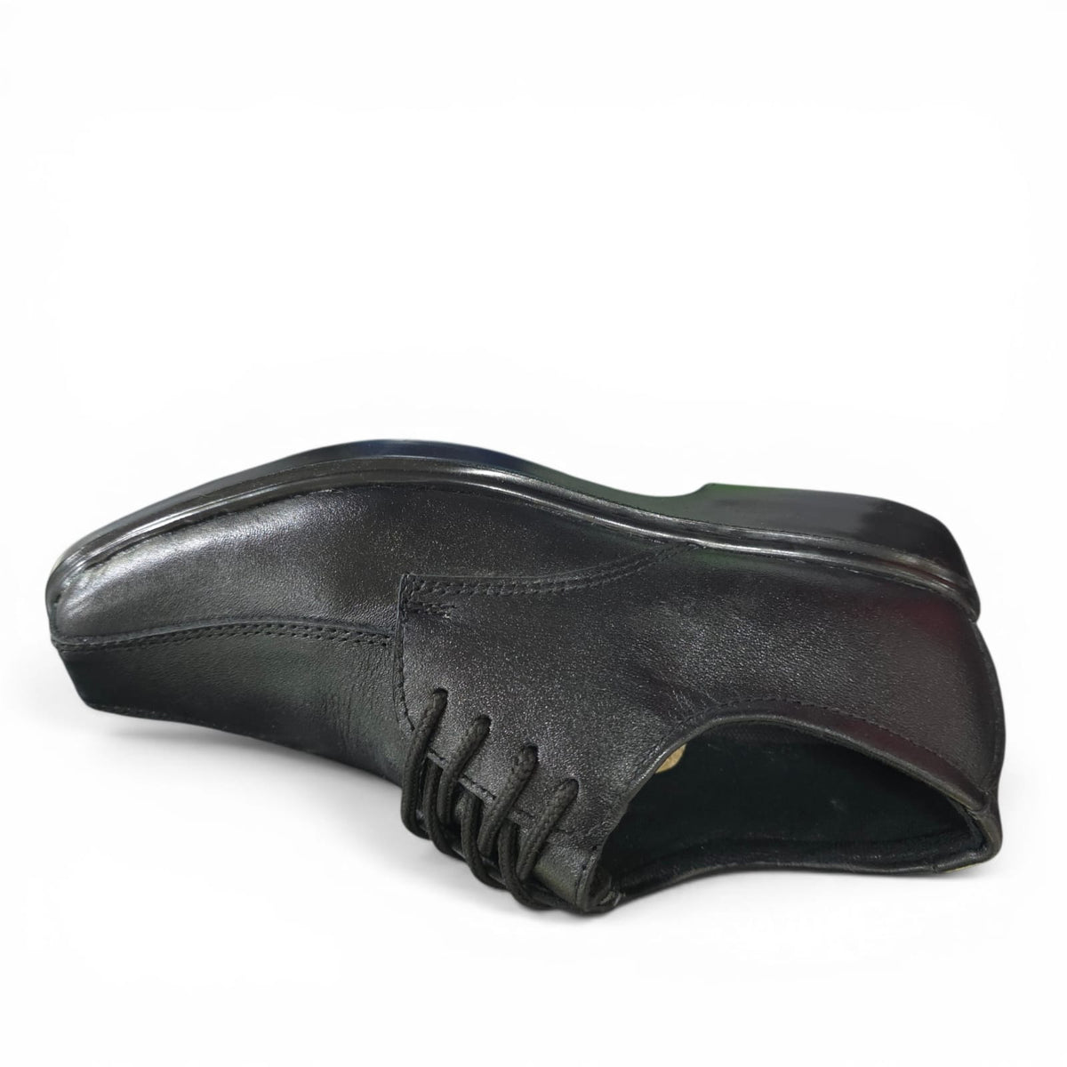 Zapatos Colegiales Negros En Cuero