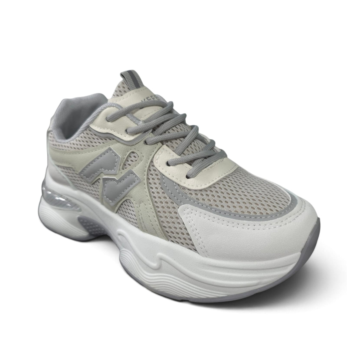 Plataforma Suela Alta Moda 2026 New Colección Fashion White Grey