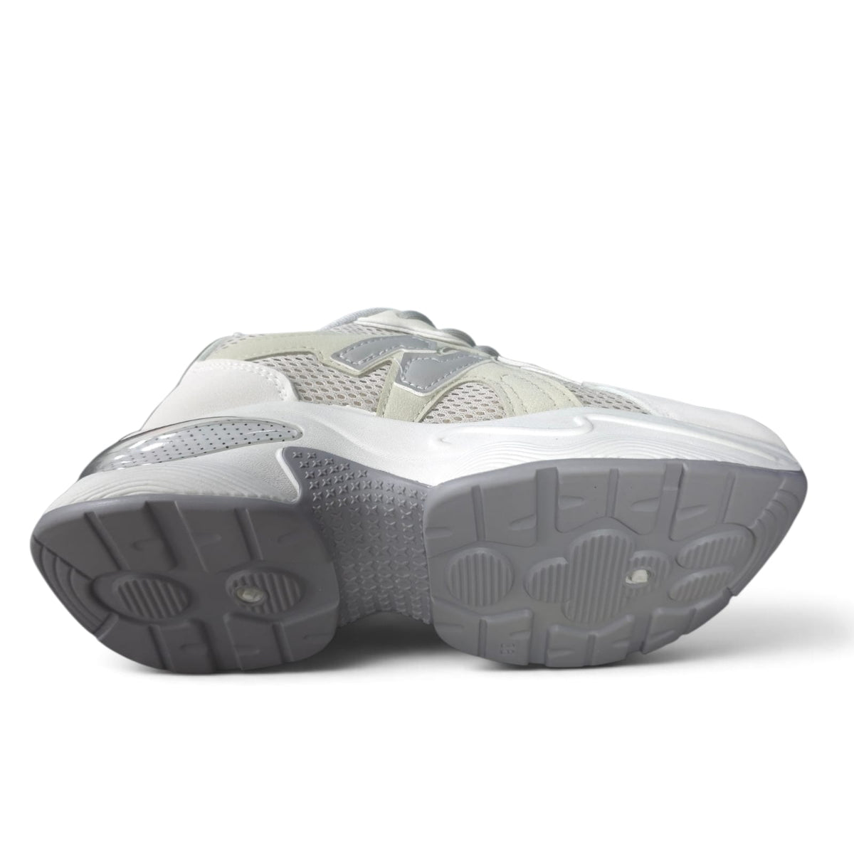 Plataforma Suela Alta Moda 2026 New Colección Fashion White Grey