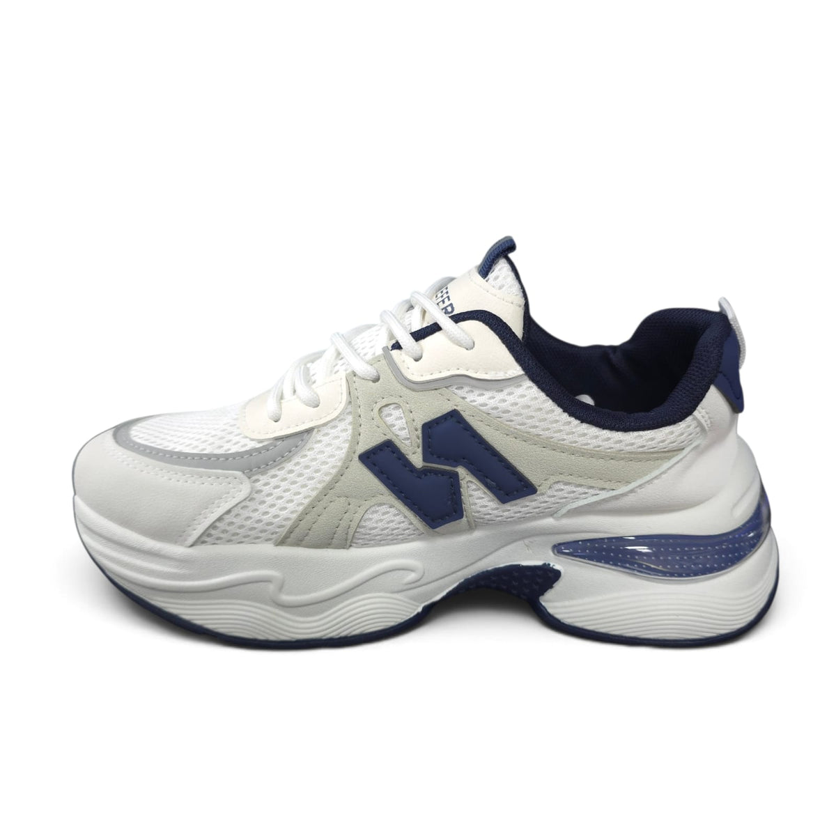 Plataforma Suela Alta Moda 2026 New Colección Fashion White Blue