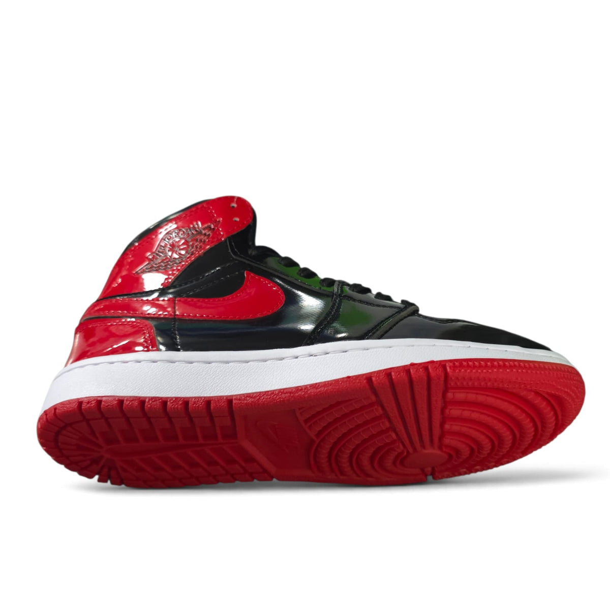 Tenis Jordan Retro 1 Negro Rojo Calidad AAA