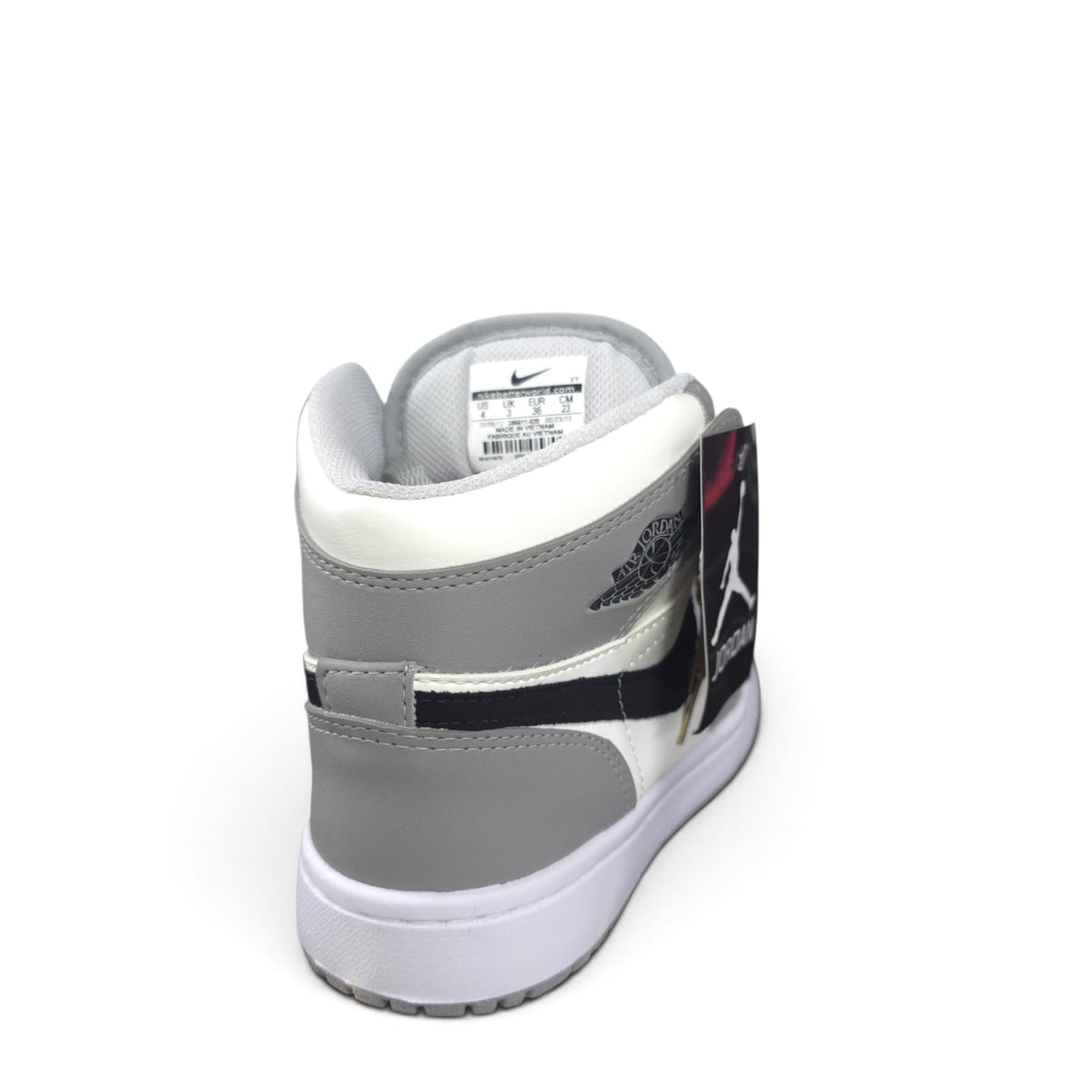 Tenis Jordan Retro 1 Gris Calidad AA