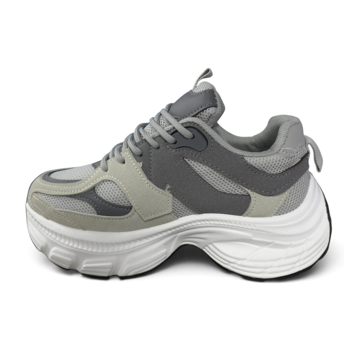Plataforma Importadas Suela Alta Moda 2026 New Colección Grey