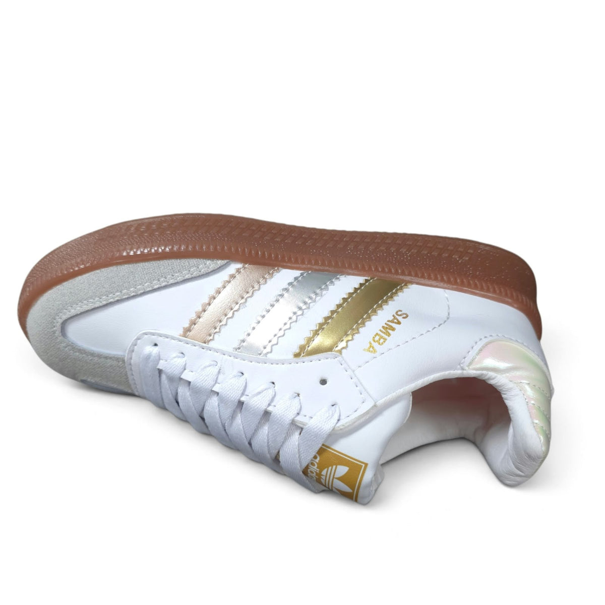 Tenis Adidas Samba White Suela Alta Replica AA